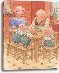 Постер Каспаравичус Кестутис (совр) Pigs, 2005