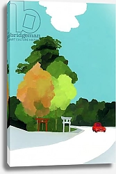 Постер Хируёки Исутзу (совр) Shrines