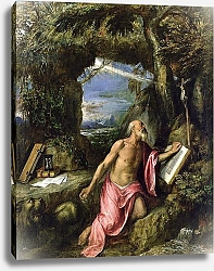Постер Тициан (Tiziano Vecellio) St. Jerome 4