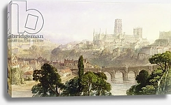 Постер Фрипп Джродж Durham Cathedral, 1846
