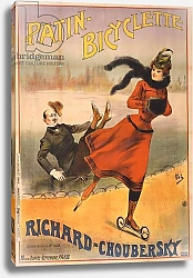 Постер Patin-bicyclette - Richard-Choubersky, 1890