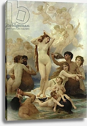 Постер Бугеро Вильям (Adolphe-William Bouguereau) The Birth of Venus, 1879