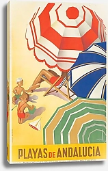 Постер Морелл Хосе Playas de Andalucia