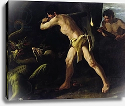 Постер Зурбаран Франсиско Hercules Fighting with the Lernaean Hydra, c.1634