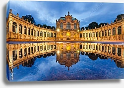 Постер Германия. Дрезден. Дворец Цвингер
