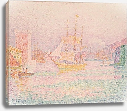 Постер Синьяк Поль (Paul Signac) SignacC Paul - The Harbour at Marseilles
