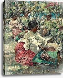 Постер Орнел Эдвард Burmese Lace Makers, 1908