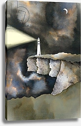 Постер Орр Шарлотта (совр) The Lighthouse, 2013, ink and digital