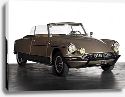 Постер Citro?n DS 21 Cabriolet ''Palm Beach'' by Chapron '1966