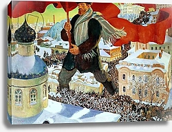 Постер Кустодиев Борис Bolshevik, 1920 1