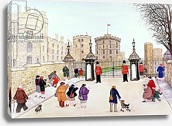 Постер Лоусон Джиллиан (совр) Windsor Castle Hill