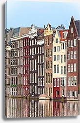 Постер Голландия. Амстердам. Улица Дамрак  3