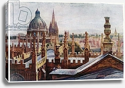 Постер Мэттисон Вильям Oxford from an upper window