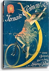 Постер Poster advertising 'Fernand Clement' bicycles