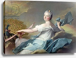 Постер Натье Жан-Марк Adelaide de France, as the element of Air, 1750-1