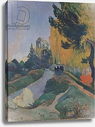 Постер Гоген Поль (Paul Gauguin) The Alyscamps, Arles, 1888