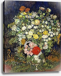 Постер Ван Гог Винсент (Vincent Van Gogh) Ваза с цветами, 1890