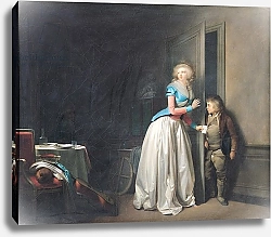 Постер Бойли Луи The Visit Received, 1789