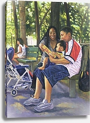Постер Бутман Колин (совр) Family in the Park, 1999