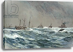 Постер Чапман Карлтон United States War-Ships in a Blow-Squally Weather off the Cuban Coast