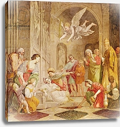 Постер Доменикино The Death of St. Cecilia, c.1614