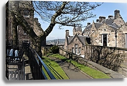 Постер Эдинбург, Шотландия. Эдинбургский замок