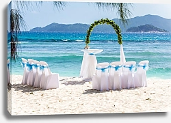 Постер Венчание на пляже, Сейшельские острова