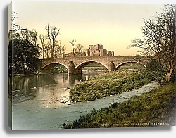 Постер Великобритания. Замок и мост Брохэм, недалеко от Пенрита