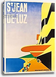 Постер Poster advertising Saint-Jean-de-Luz, 1928