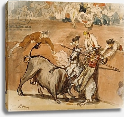 Постер Мане Эдуард (Edouard Manet) Bullfight, 1865