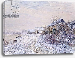 Постер Лоизеу Густав Snow at Tournedos-sur-Seine, 1899