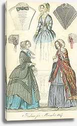 Постер Fashions for November 1847 №1