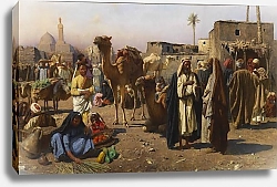 Постер На арабском рынке
