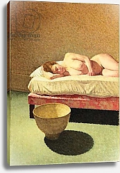 Постер Уилкинс Уильям (совр) Nude with Bowl, 1978