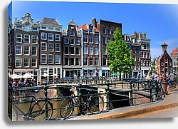 Постер Амстердам. Голландия.  2