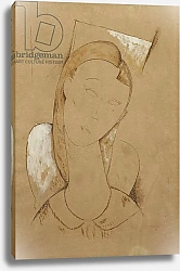 Постер Модильяни Амедео (Amedeo Modigliani) Young Woman; Giovane Donna, c. 1917-1918