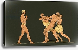 Постер Флексман Джон Ulysses preparing to fight with Irus