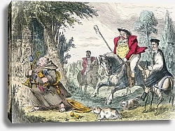 Постер Лич Джон King Henry VIII monk hunting