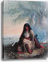 Постер Миллер Якоб Альфред Sioux Indian Girl