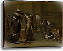 Постер Дук Якоб Soldiers Arming Themselves, mid 1630s