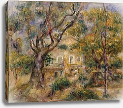 Постер Ренуар Пьер (Pierre-Auguste Renoir) The Farm at Les Collettes, Cagnes, 1908-14