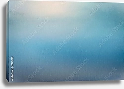 Постер Абстрактный природный синий фон, акварель