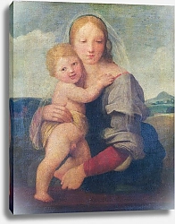 Постер Рафаэль (Raphael Santi) Мадонна с младенцем