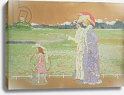 Постер Кандинский Василий The Walk, 1903