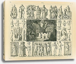Постер Греческие и римские божества и обряды 1
