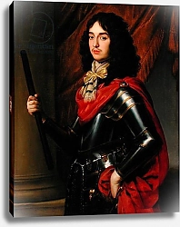 Постер Хонтхорст Геррит Portrait of Prince Edward of the Palatinate in Armour