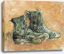 Постер Ван Гог Винсент (Vincent Van Gogh) Обувь, 1887