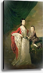 Постер Хаймор Джозеф Mary, Countess of Shaftsbury and her Son, Anthony Ashley Cooper