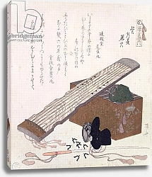 Постер Шинсай Рюрюку Still Life with a Koto, c.1810