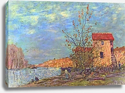 Постер Сислей Альфред (Alfred Sisley) Море-сюр-Луэн